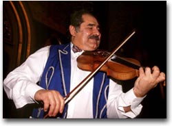 Uno zigano al violino