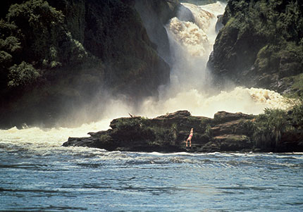 Cascate Murchison, Nilo Vittoria, Uganda. Giugno 1966 © Walter Bonatti/Contrasto