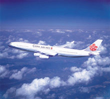 Un A340 della flotta China Airlines