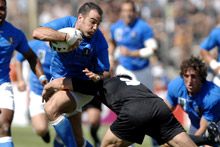 Gli Azzurri e gli All Blacks in campo lo scorso giugno