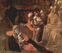 Caravaggio, Adorazione dei pastori