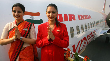 Air India, voli diretti Italia Delhi