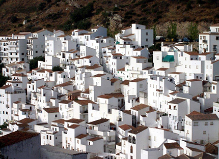 Le casette bianche di Casares