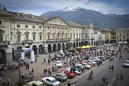 Aosta, piazza Emilio Chanoux 