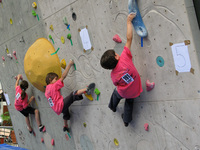 Giovani scalatori in gara per la Coppa Under 14