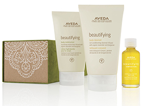 Aveda Give Baths of Beauty