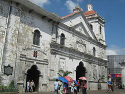 La basilica del Santo Niño di Cebu City uno dei principali santuari di religione cattolica del posto