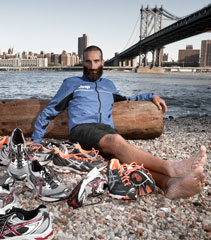 Alex Bellini, particolare. Foto di Mauro Talamonti