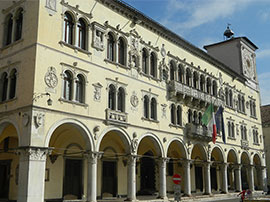 Belluno, sede del Municipio in Piazza dei Martiri 