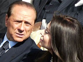 Silvio Berlusconi e Veronica Lario