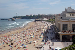 Biarritz, la Grand plage