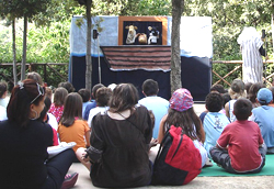 Con i bambini a villa Gregoriana