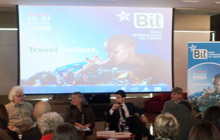 Un momento della conferenza stampa di presentazione della BIT