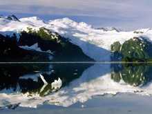 La splendida Blackstone Bay in Alaska