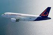 Un aeromobile Brussels Airlines in volo