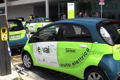 Le auto del servizio car-sharing