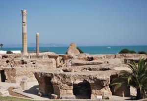 medioriente Cartagine, le rovine