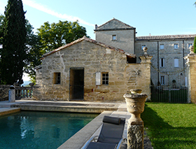 Languedoc Il castello di Saint-Siffret