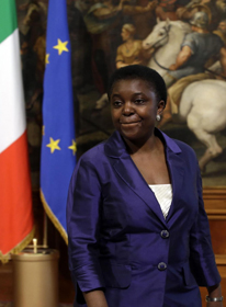 Cècile Kyenge, ministro dell'integrazione
