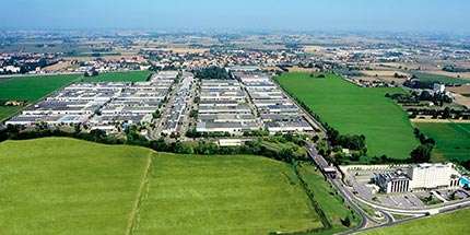 Panoramica del Centergross di Bologna