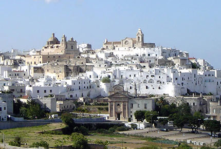 Centro storico di Ostuni, Puglia