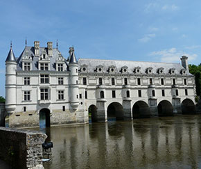 Loira Chenonceau sul fiume Cher