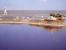 Il lago salato Chott el-Jerid