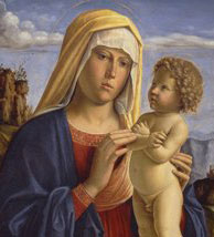 Cima da Conegliano, Madonna con il Bambino, Galleria degli Uffizi © Polo Museale della città di Firenze
