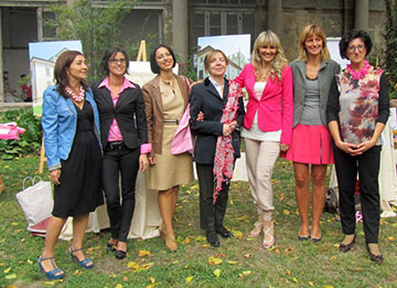 Le sette componenti del comitato che ha dato vita a questo progetto