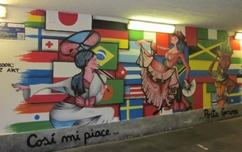 murales 'CosìMiPiace!' in Porta Genova, Milano