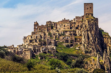 Craco Vecchia in provincia di Matera