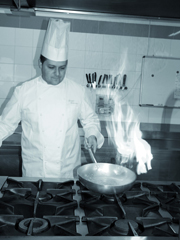Lo chef Dragan Erdemovic