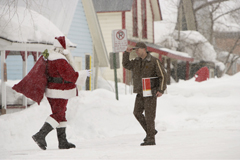 Un pacco per Natale 4 Un corriere Ups incontra Babbo Natale