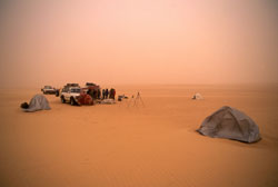 armata Tempesta di sabbia in arrivo. © Michele Bella