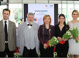 Alla conferenza stampa per la presentazione del padiglione ungherese