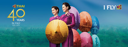 I saldi di Thai Airways per l'Oriente