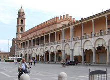 Piazza della Libertà a Faenza