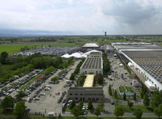 Camper e caravan verso la ripresa 1 L'area espositiva della fiera di Parma