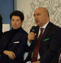 Marino Finozzi e Matteo Marzotto, Milano, Bit 2011