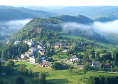 Frahan in mezzo al al verde e ai boschi