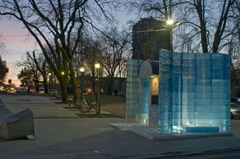 La Casa dell'acqua di ghiaccio. Foto di Giovanna Dal Magro