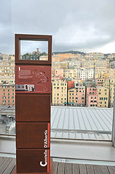 Castello d'Albertis a Genova visto dalla terrazza del Museo del Mare (Foto: Merlofotografia)