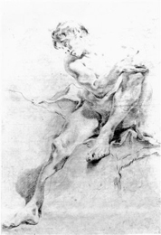 Giambattista Tiepolo, Accademia di nudo virile, 1726 circa
