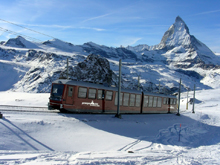 Il Gornergrat con il Cervino sullo sfondo