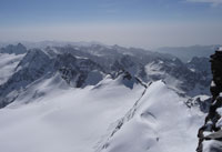 Veduta dal Gran Paradiso 