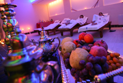 Area relax di un albergo termale di Tabiano