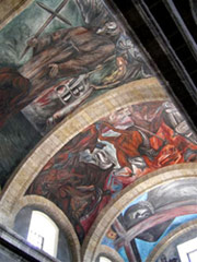 Un murales di Orozco
