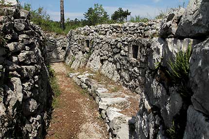 Grande Guerra Brestovec, Cammino storico, Ph Gabriele Menis