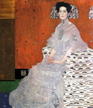 Gustav Klimt, Ritratto di Fritza Riedle, 1906. Osterreichische Galerie Belvedere - Vienna