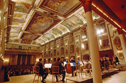 La Haydnsaal nel castello Esterházy 